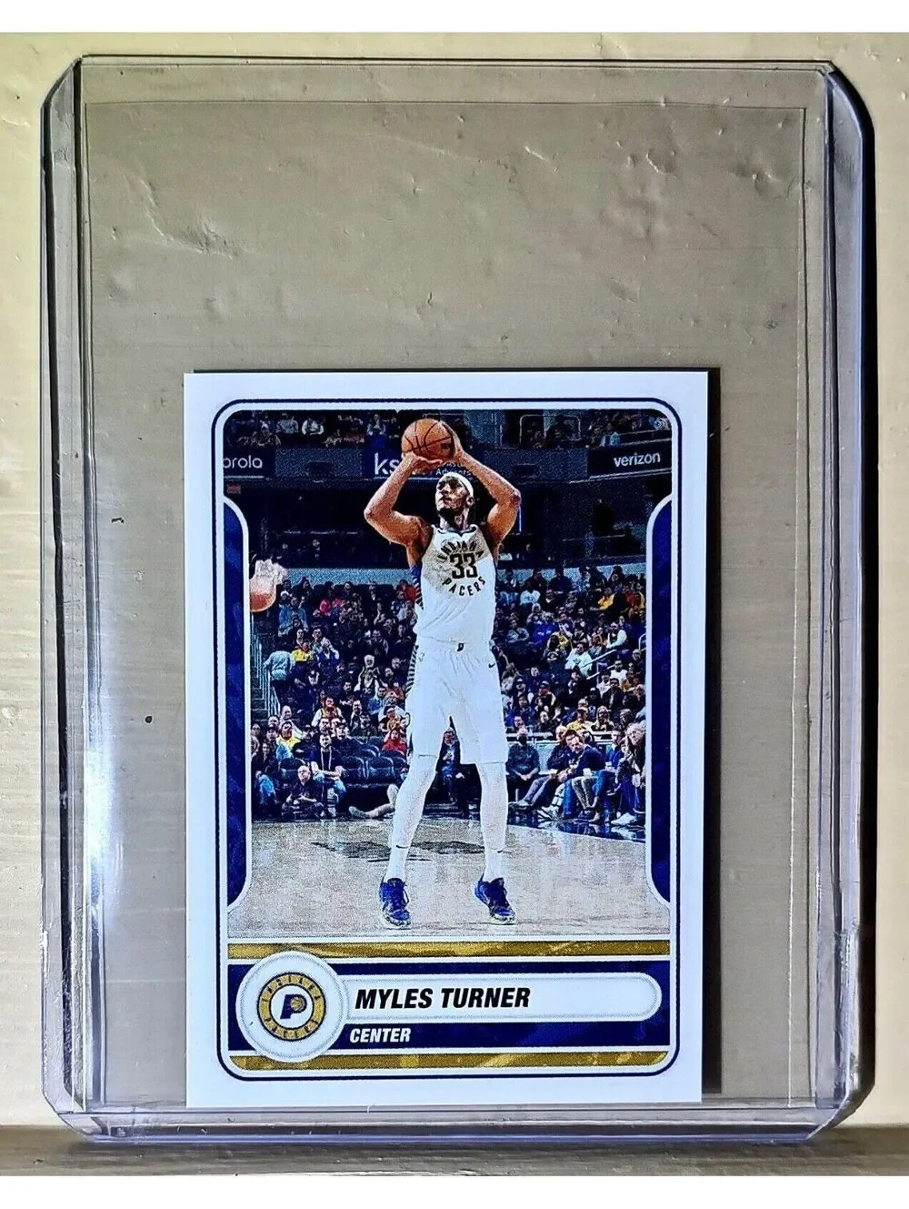 2023-24 Myles Turner Panini NBA Basketball #196 Sticker Indiana Pacers